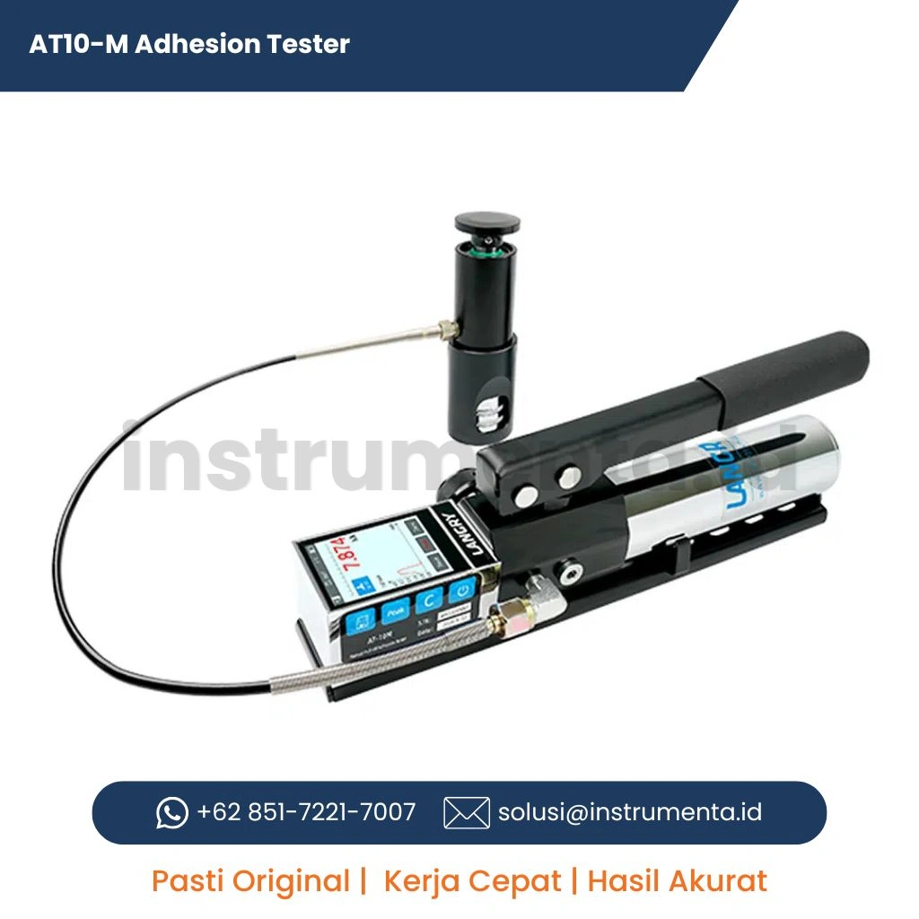 Supplier Adhesion Tester LANGRY AT10-M Alat Uji Daya Rekat Coating dan Pull-Off Bond Strength